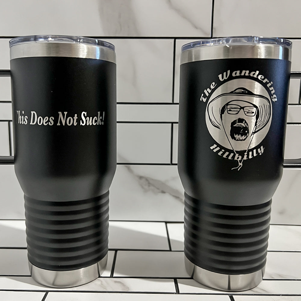 The Wandering Hillbilly Polar Camel Travel Mug Tumbler 20 OZ